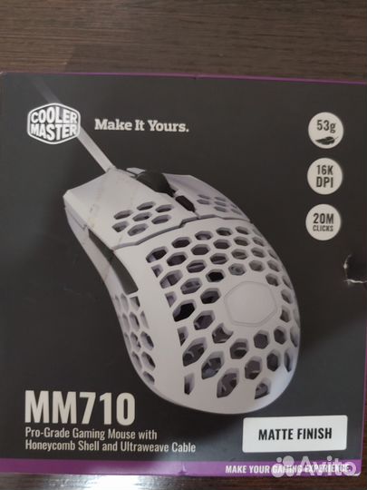 Игровая мышь Cooler master mm710 и mm711 (новые)