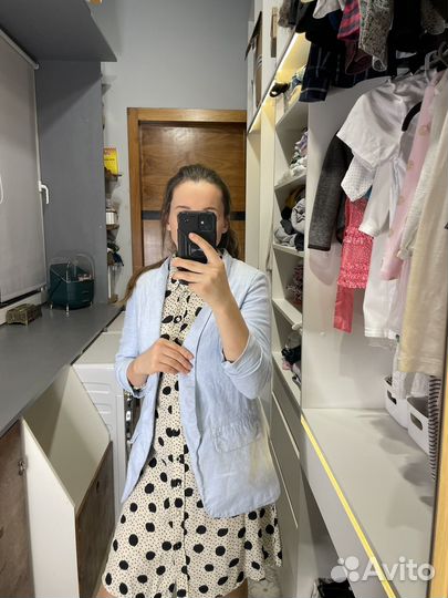 Жакет блейзер пиджак (м) удлиненный