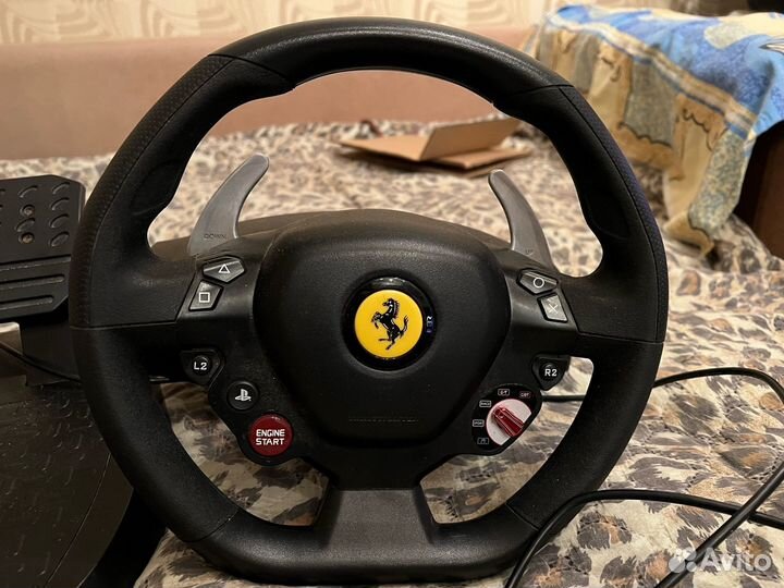Игровой руль thrustmaster t80 ferrari 488 gtb edit