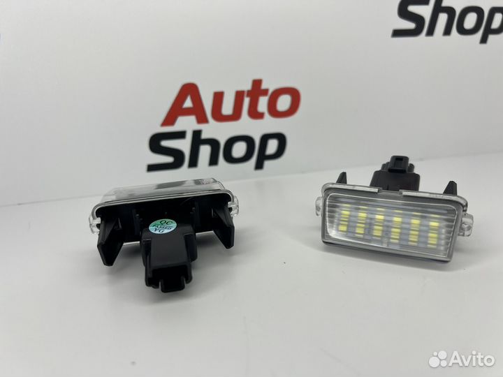 LED Подсветка номера Toyota Corolla Camry