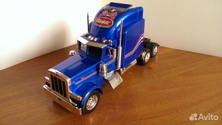 Peterbilt 379 Синий, 39940, Welly, 1:32