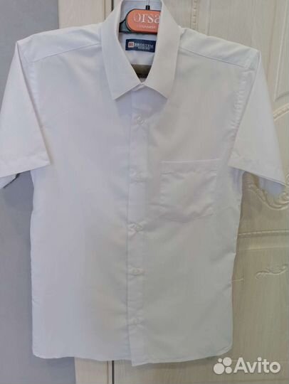 Рубашка новая рост 134-140
