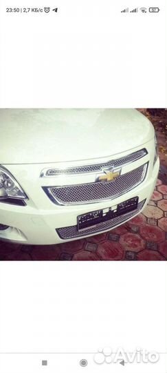 Решётка радиатора Кобальт Бентли Хром