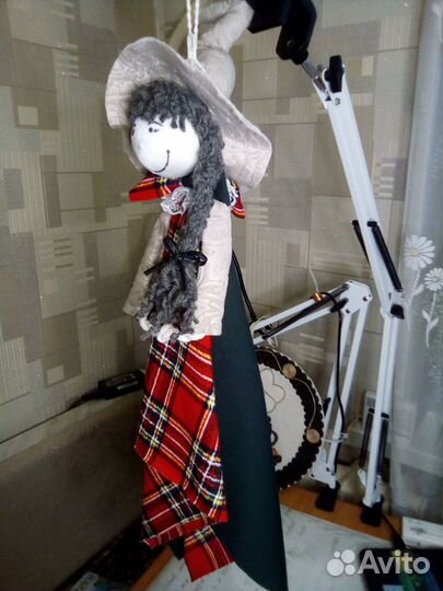 Ведьмочка. Интерьерная кукла ручной работы