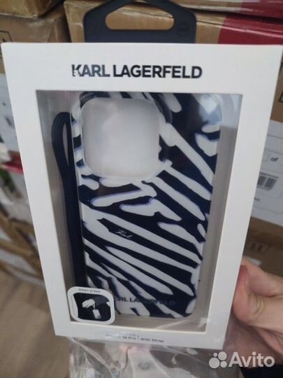 Чехол Karl Lagerfeld на iPhone 16 Pro / Pro Max