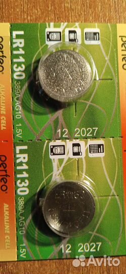 Батарейка на калькулятор LR1130. элемент питания