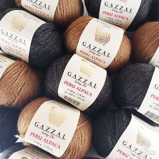 Пряжа Gazzal Peru Alpaca