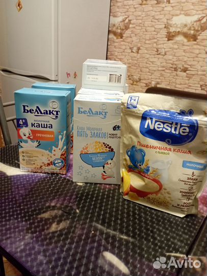 Детские каши молочные