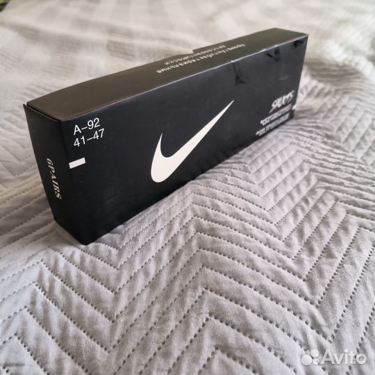 Носки Nike 6 пар, высокие