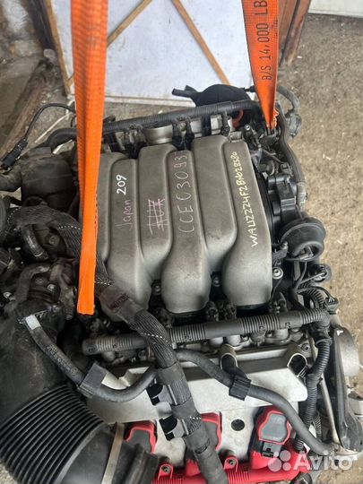 Двигатель 2.8 контрактный ccea 220 л.с Audi A6