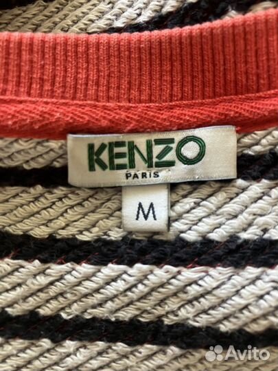 Толстовка kenzo с тигром S