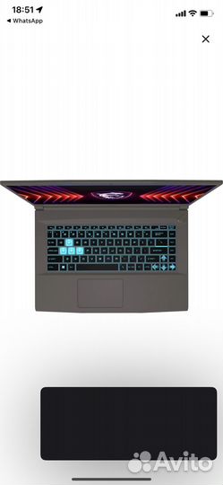 Ноутбук MSI Thin 15 B12VE-1294XRU Gray