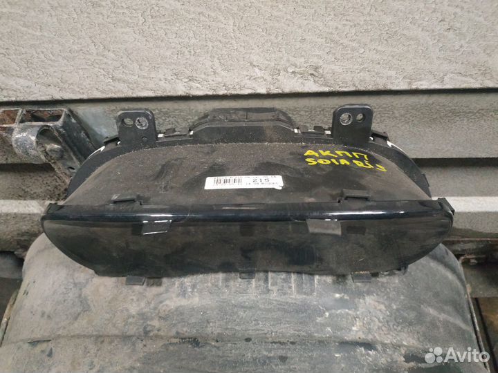 Щиток приборов Hyundai Solaris