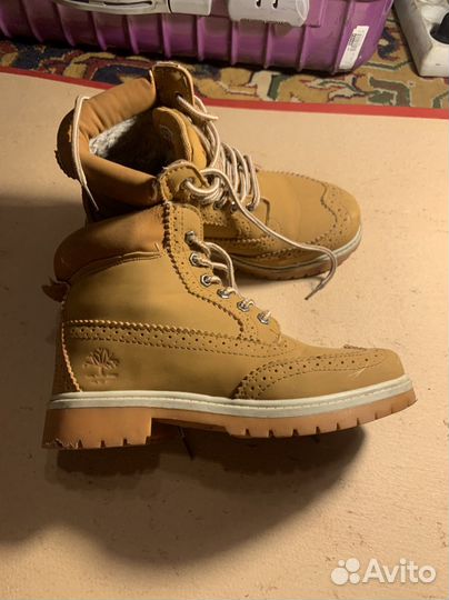 Ботинки зимние унисекс 35-36р