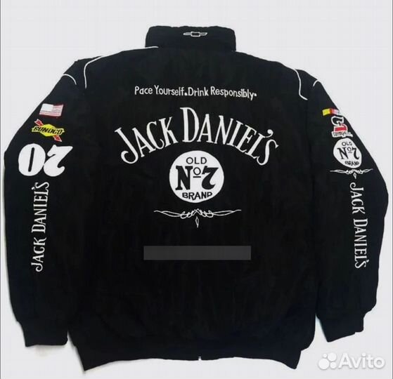 Jack Daniels куртка бомбер