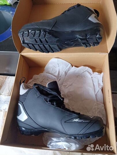 Лыжные ботинки беговые Fischer XC Sport black
