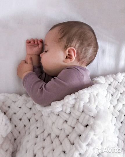 Плед плюшевый новый гипоаллергенный +0