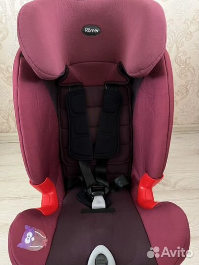 Автокресло britax romer xtensafix dark grape