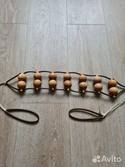 Ролики массажные натуральное дерево