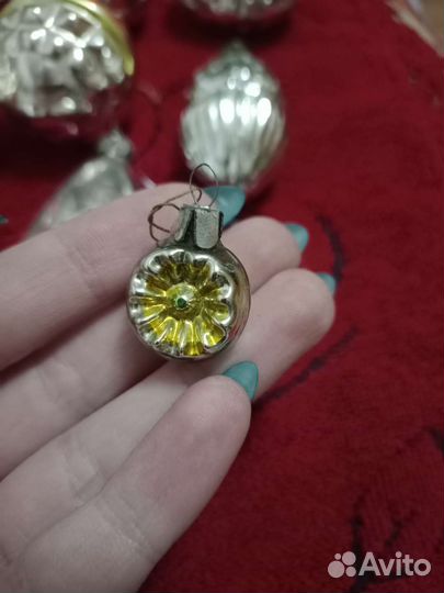 Елочные игрушки СССР советские