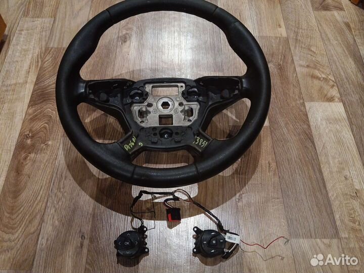 Руль ford focus 3 кожа