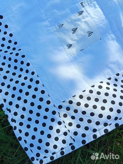 Лоскутный плед, детское одеяло