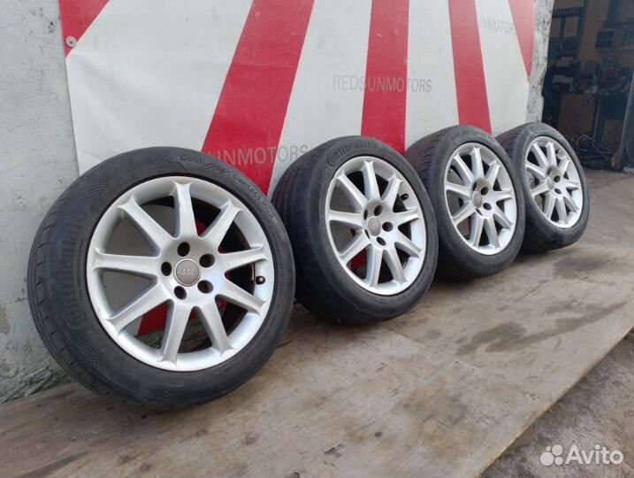 Колеса оригинал Audi 5x112 диски литые R17 225 50