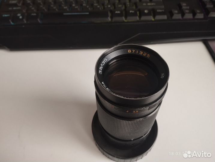 Юпитер 37 a объектив