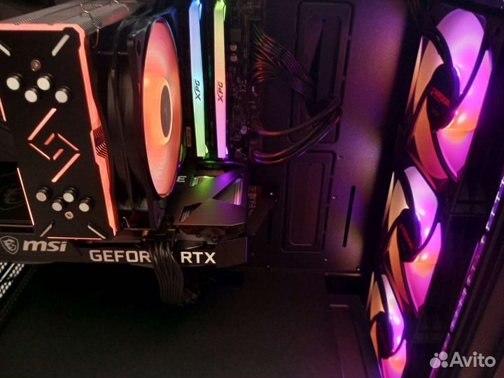 RTX 3060 на 12 Гб, Core i5 12400F, Игровая машина