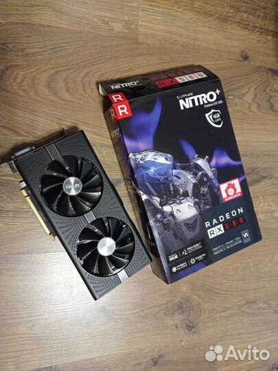 Видеокарта Sapphire RX 580 Nitro+ 4 GB