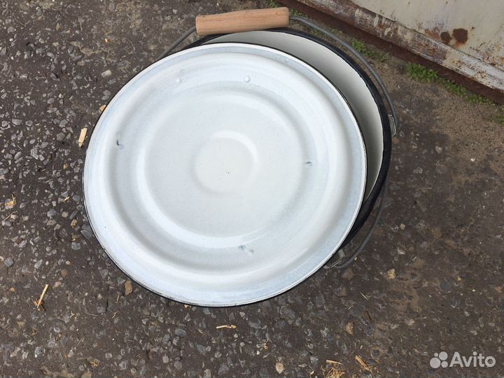 Ведро эмалированное СССР