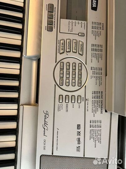 Цифровое пианино yamaha portable grand DGX 500