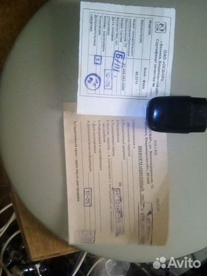 Стёкла фар ваз - 2104, 05, 07