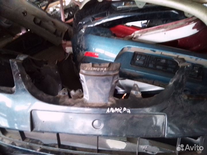 Бампер передний Ниссан Альмера 2004г