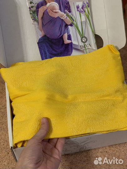 Слинг Шарф diva essenza, limone