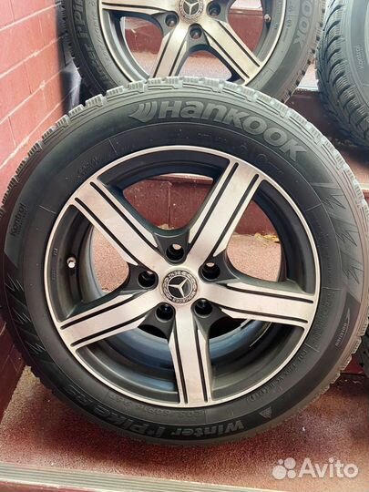 Колеса Platin+Hankook на Mercedes r16