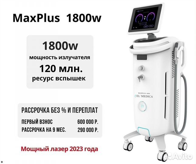 Диодный лазер MaxPlus 1800w