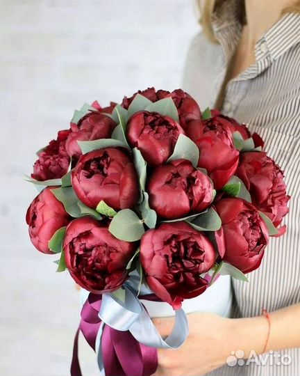 Пионы Букеты Цветы Доставка