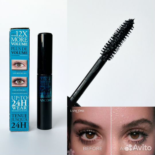 Тушь водостойкая lancôme monsieur big mascara