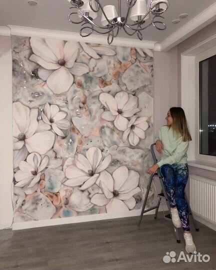 Роспись стен, Аэрография, Граффити, Картины