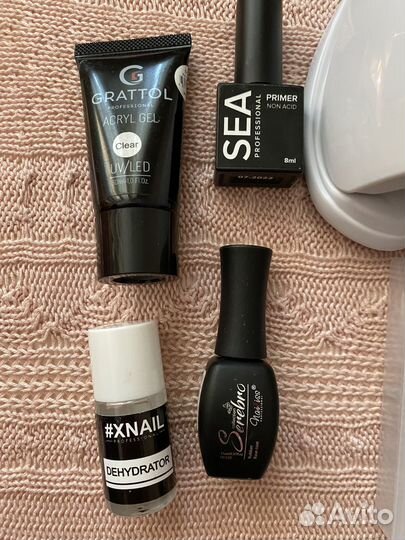 Набор для маникюра, набор для наращивания ногтей