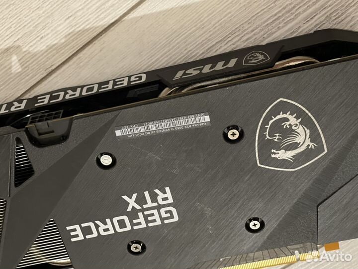 Видкокарта RTX 3060TI Ventus 2X 8G