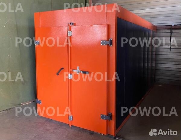 Печь для порошковой покраски 3 х 1,8 х 1,5 м
