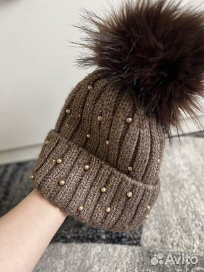 Шапка зимняя женская