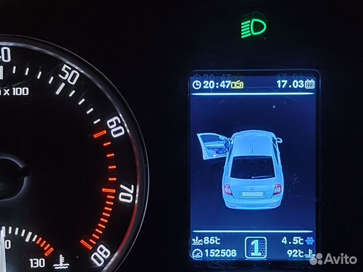 Панель приборов Skoda Octavia a5