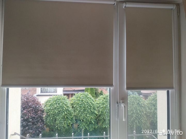 Рулонные шторы на раму окна mini