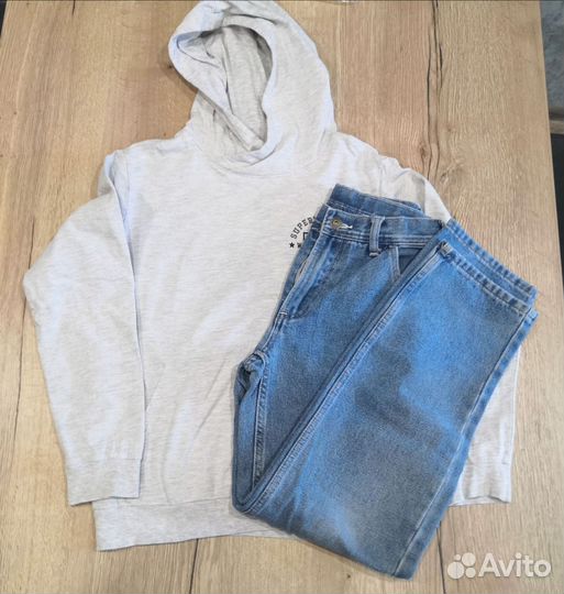Джинсы и толстовка остин 152
