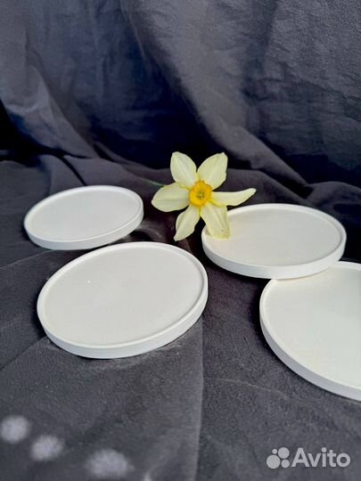 Гипсовая подставка под кружку