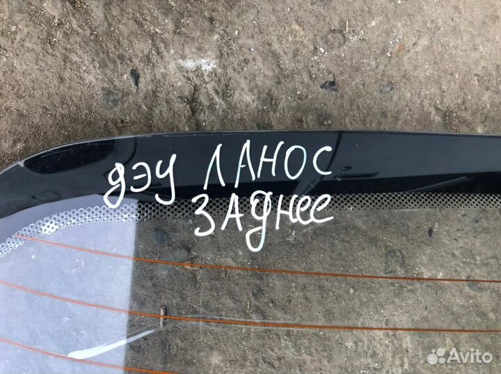 Стекло крышки багажника Daewoo Lanos