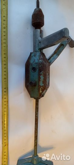 Дрель механическая ручная СССР, Раритет В наличии